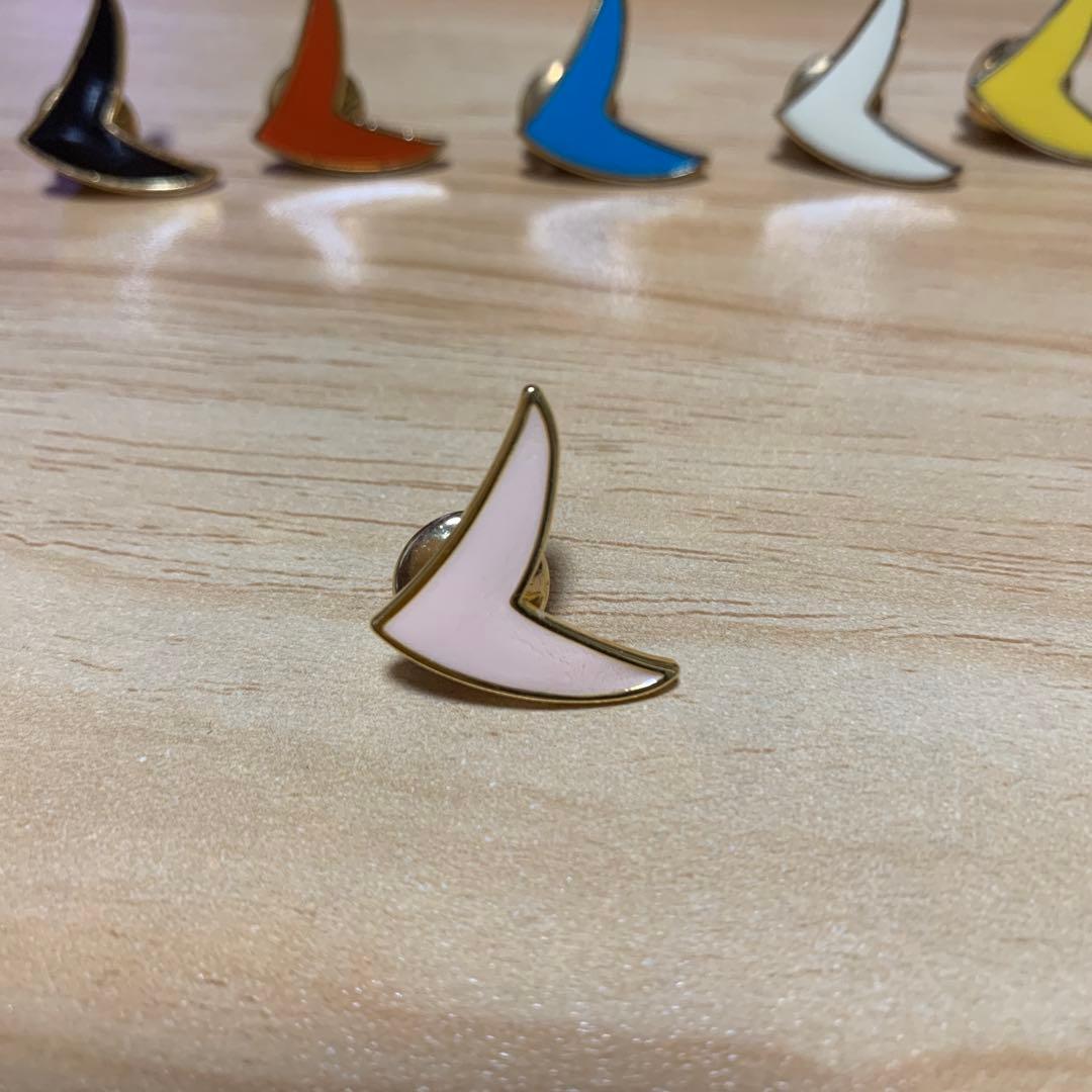 ミナペルホネン bird ピンバッジ 6色セット バード ブローチ