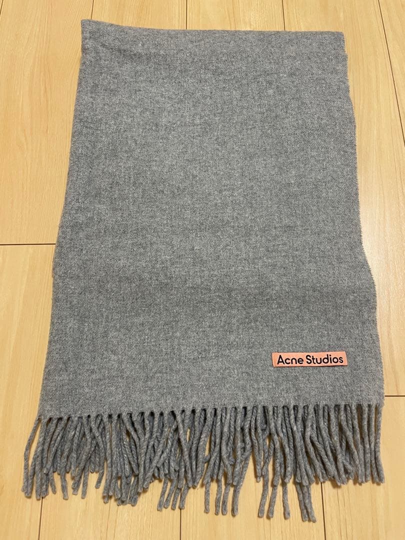 Acne Studios マフラー　フリンジ　ウール　200×70