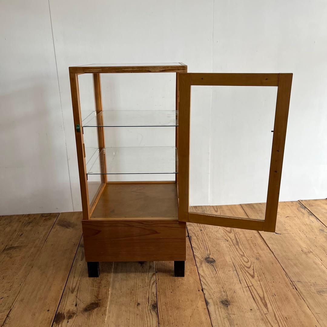 アンティーク ガラスケース ショーケース レトロ 飾り棚