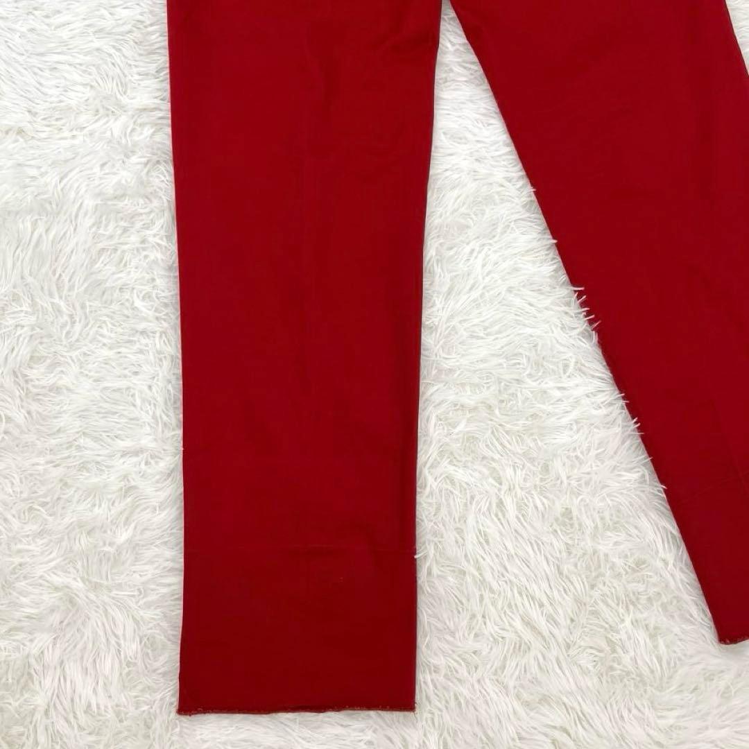 【美品・裾未処理】ニート・チノパンツ・トラウザーパンツ・２タック・44
