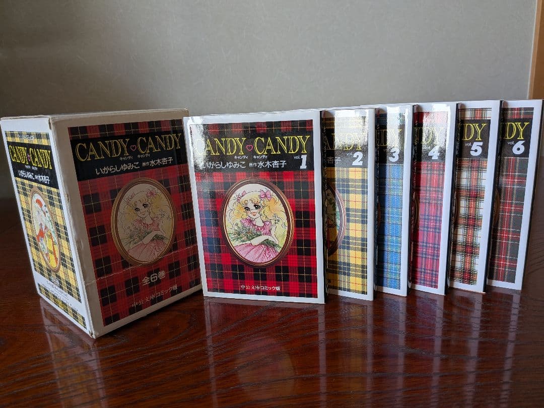 【キャンディ♡キャンディ】文庫版 全6巻　専用箱入り　いがらしゆみこ