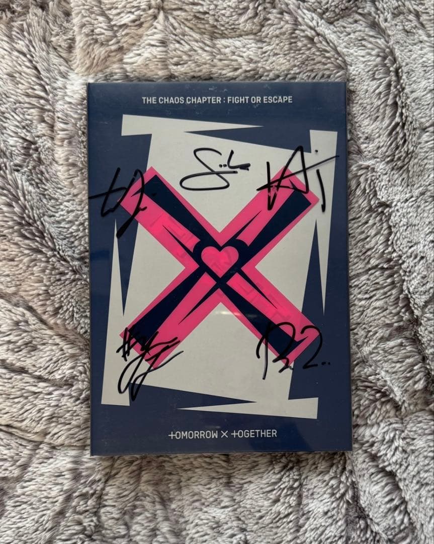 TOMORROW X TOGETHER 直筆サイン入りアルバム | 非売品