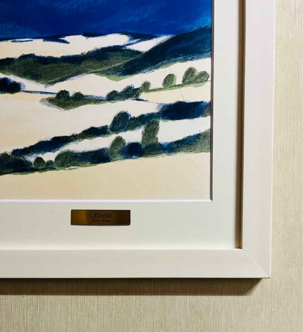 カトラン<ミルマンドの郊外>リトグラフ1987