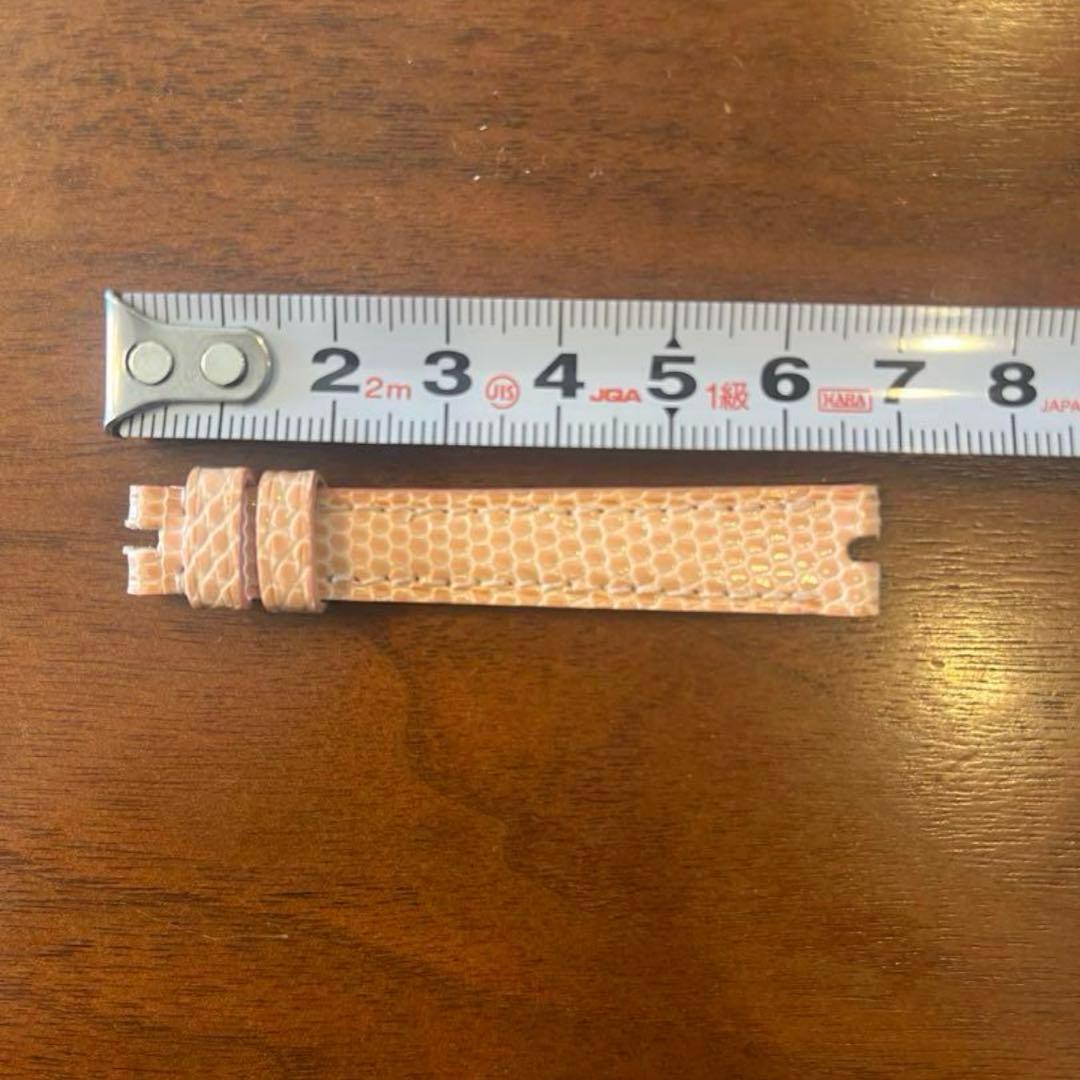 Van Cleef & Arpels ピンクレザーベルト