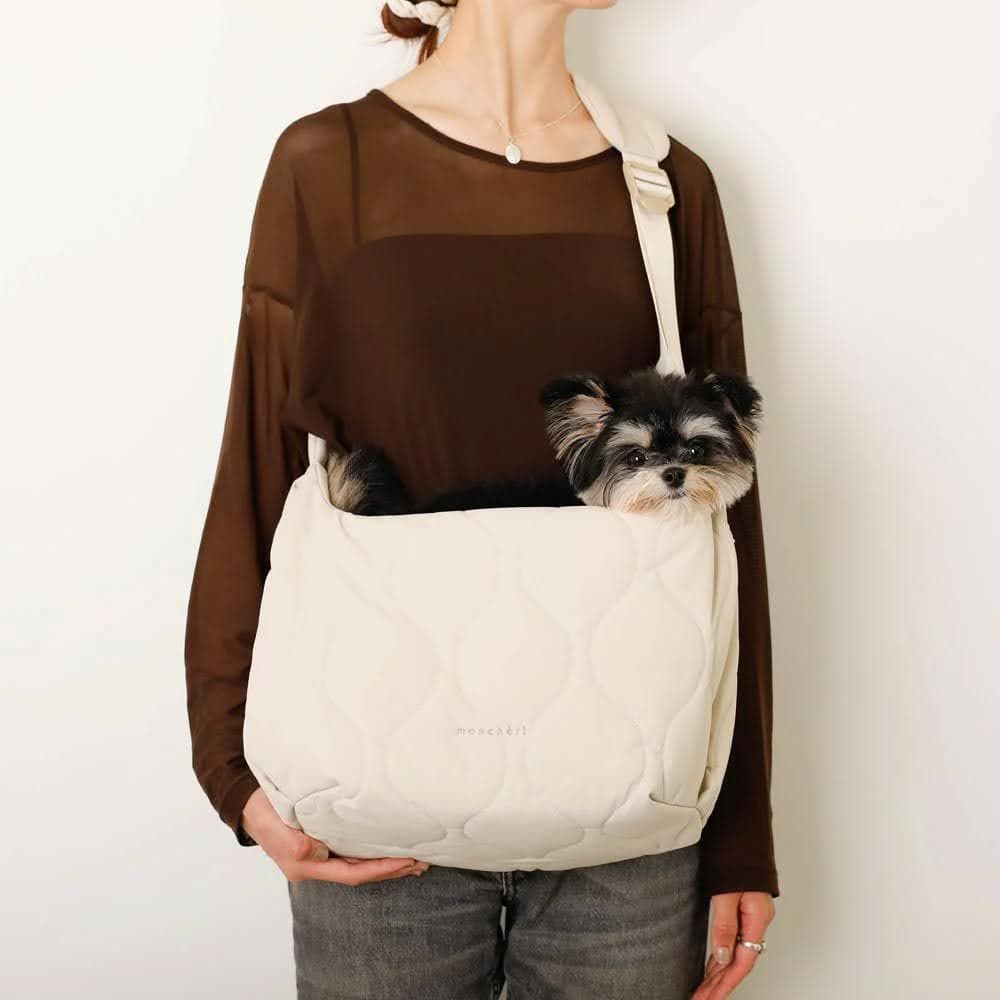 monchéri モンシェリ キルティングコンパクトスリングバッグ 新品