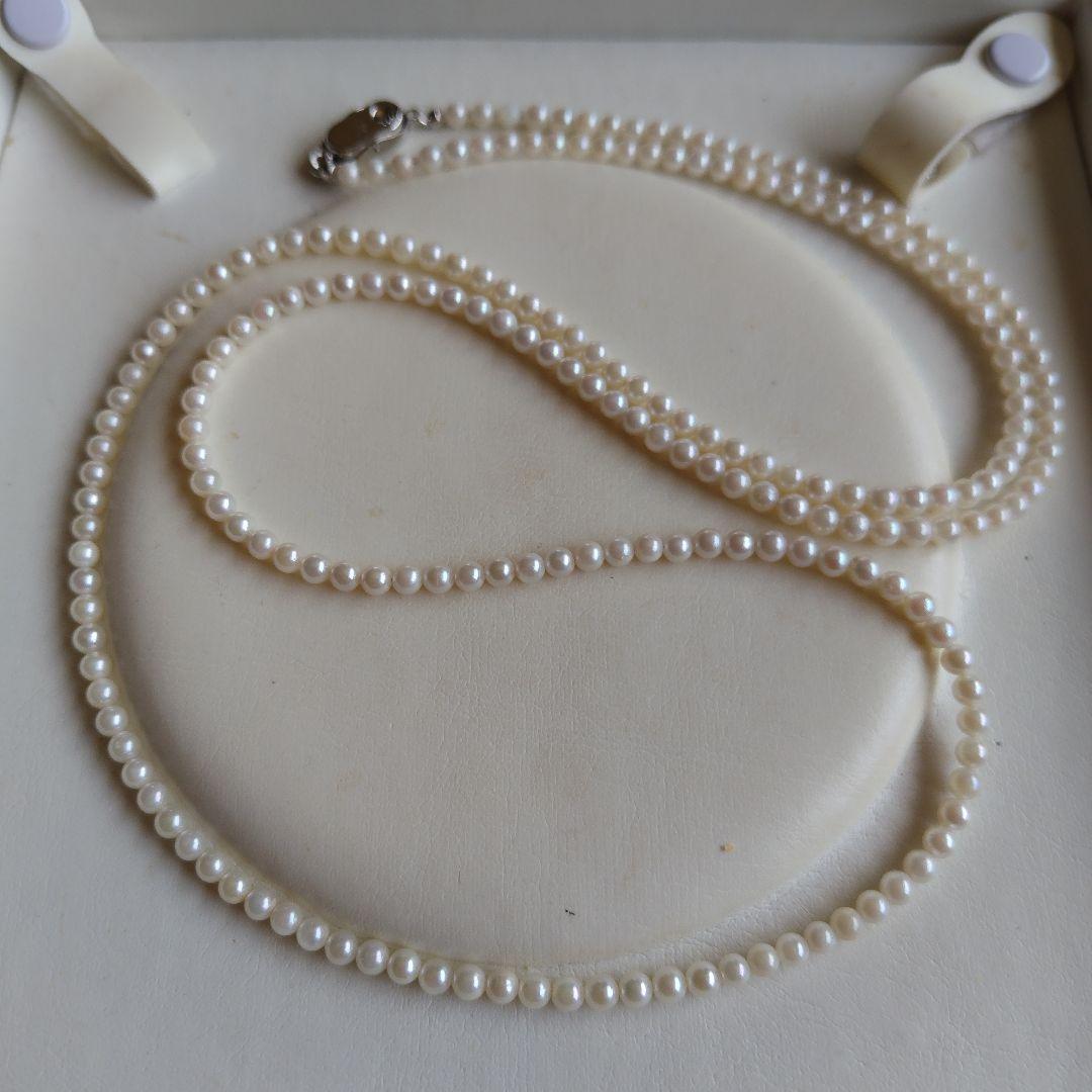 アコヤ真珠ベビーパール　ロングネックレス