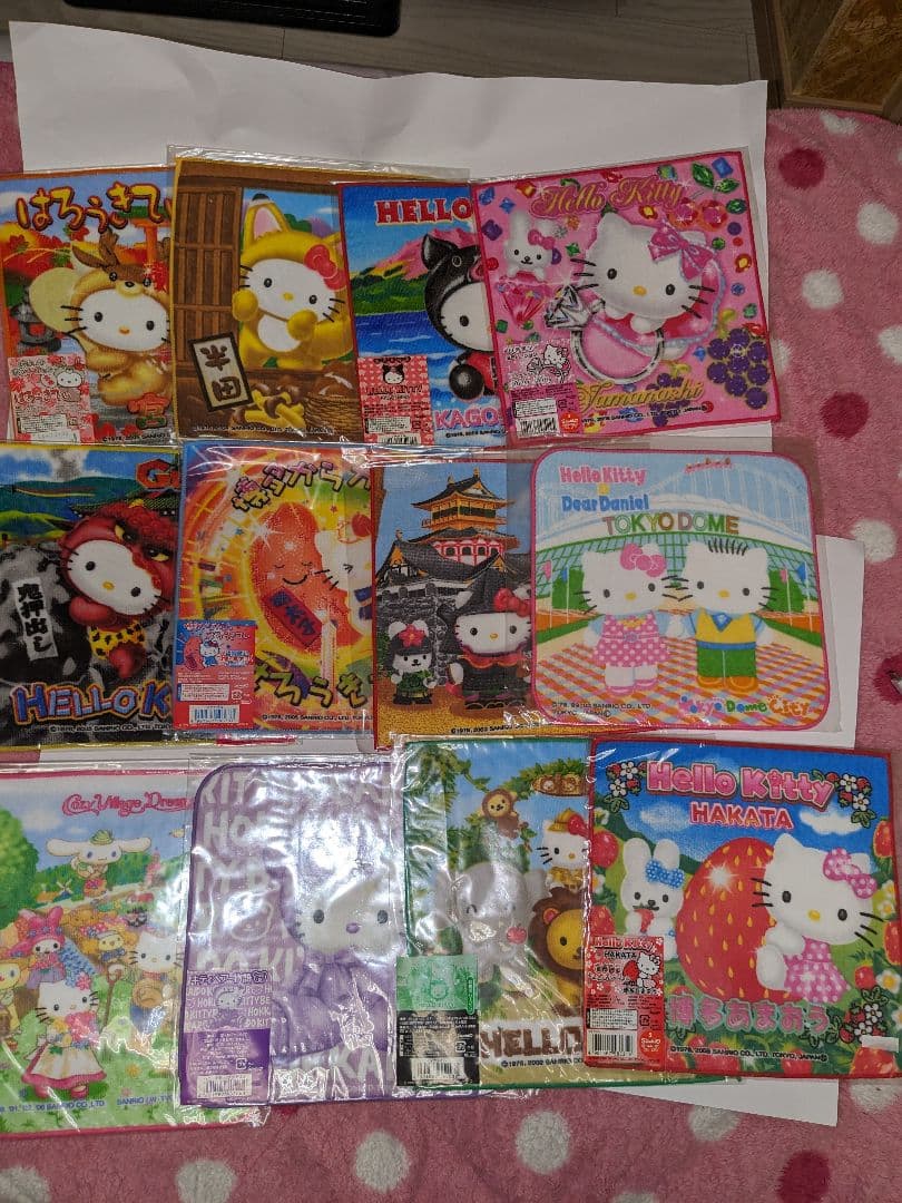 ご当地キティストラップ　レアまとめ売り218点♥