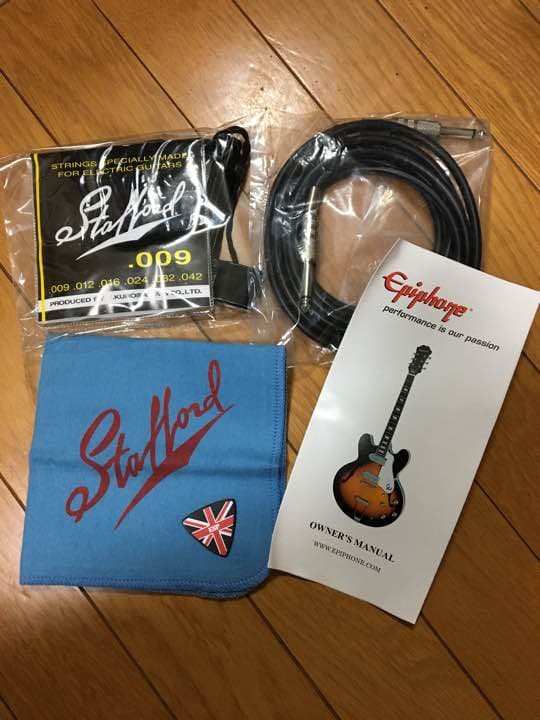 エレキギター EPIPHONE レッド 一式セット