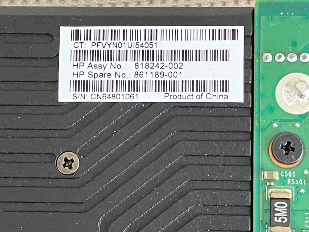 NVIDIA Quadro M5000 使用時間数時間