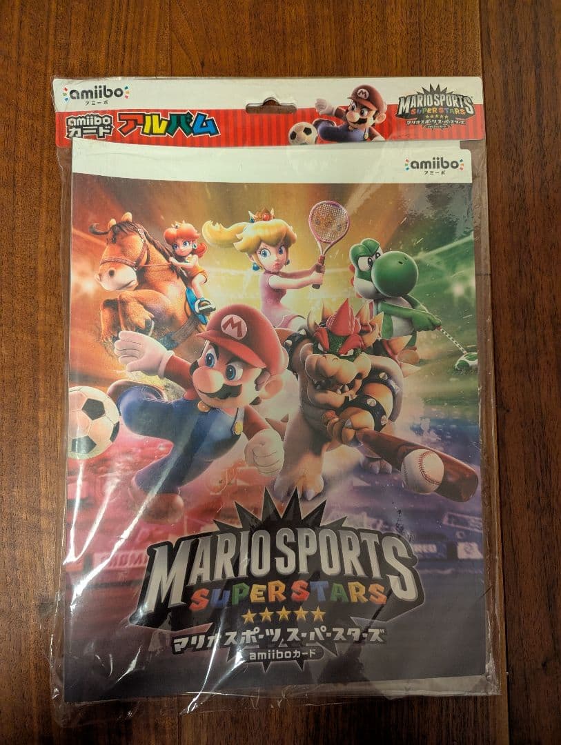 amiiboカードアルバム マリオスポーツスーパースターズ　新品未開封　4冊