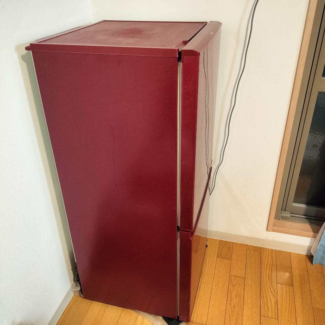 AQUA ノンフロン 冷蔵庫 冷凍庫　単身世帯 AQR-16E(R) 157L