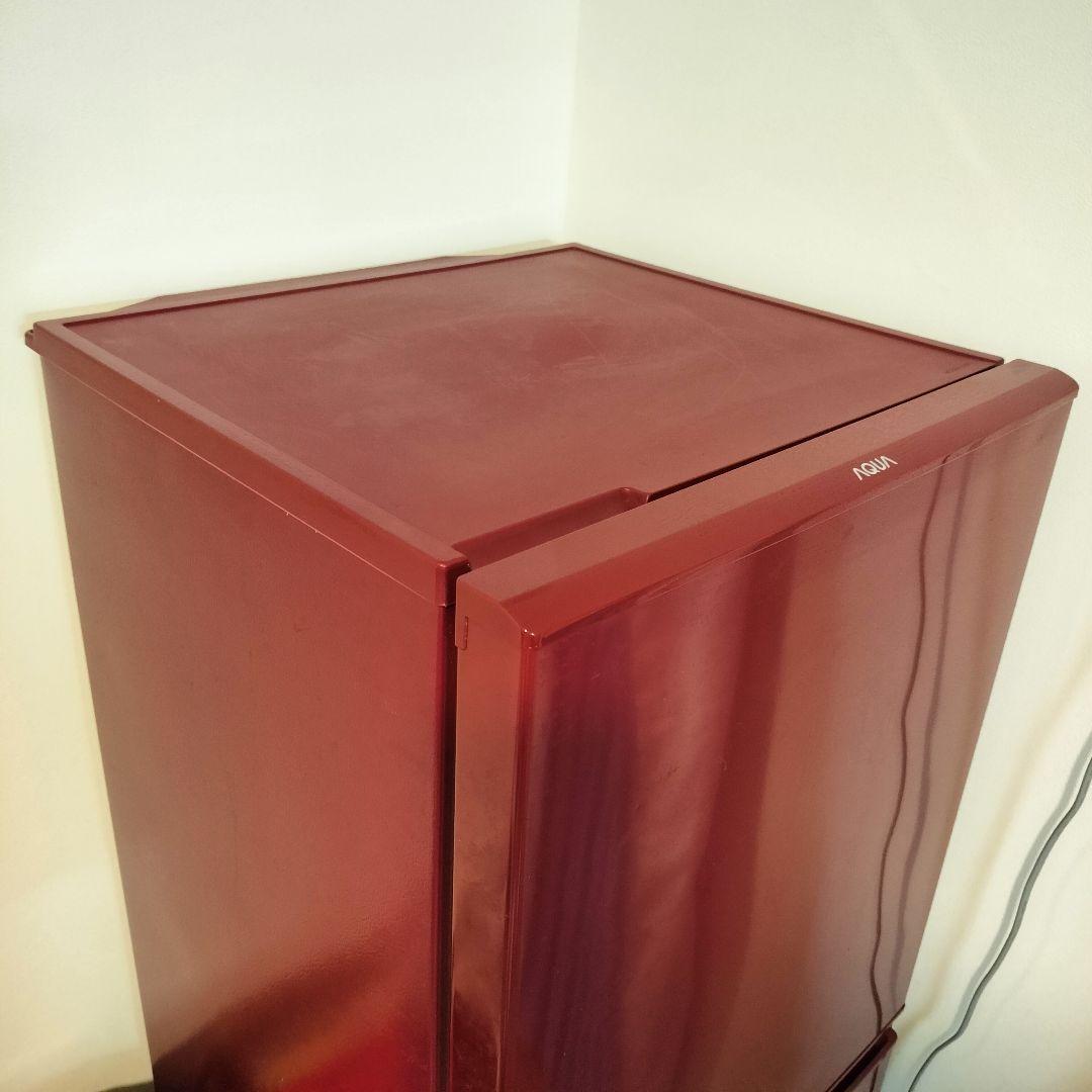 AQUA ノンフロン 冷蔵庫 冷凍庫　単身世帯 AQR-16E(R) 157L