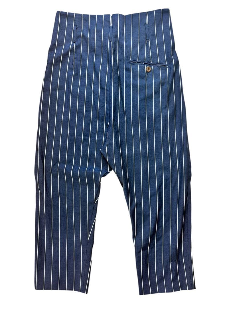 希少！極美品！ヴィヴィアンウエストウッドマン ストライプ サルエルパンツ 46