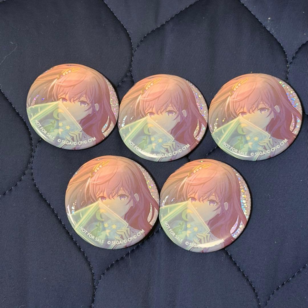 朝比奈まふゆ 缶バッジ 3A カラパレ特典5つ