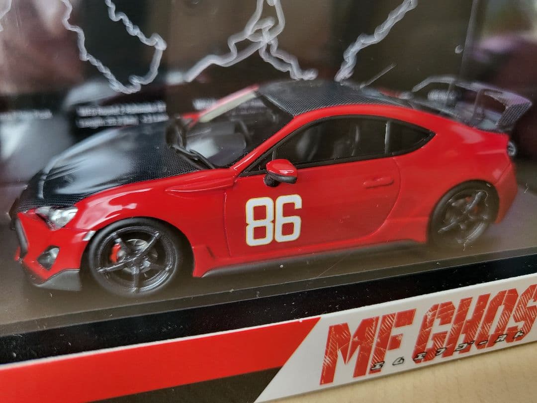 MODELER'S MF GHOST 86 1/43 4台コンプリートセット