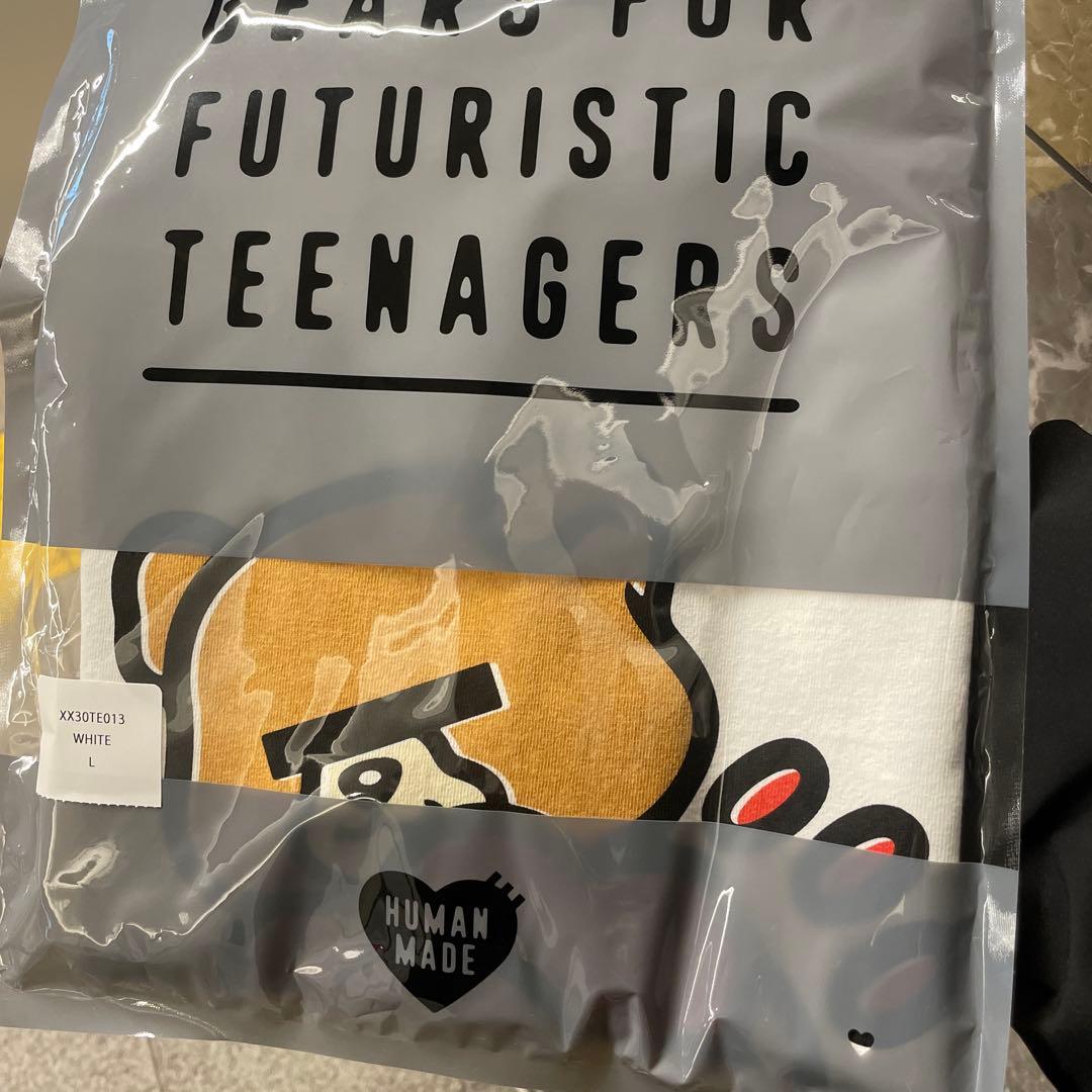 新品 HUMAN MADE Zip-Up T シャツ Lサイズ