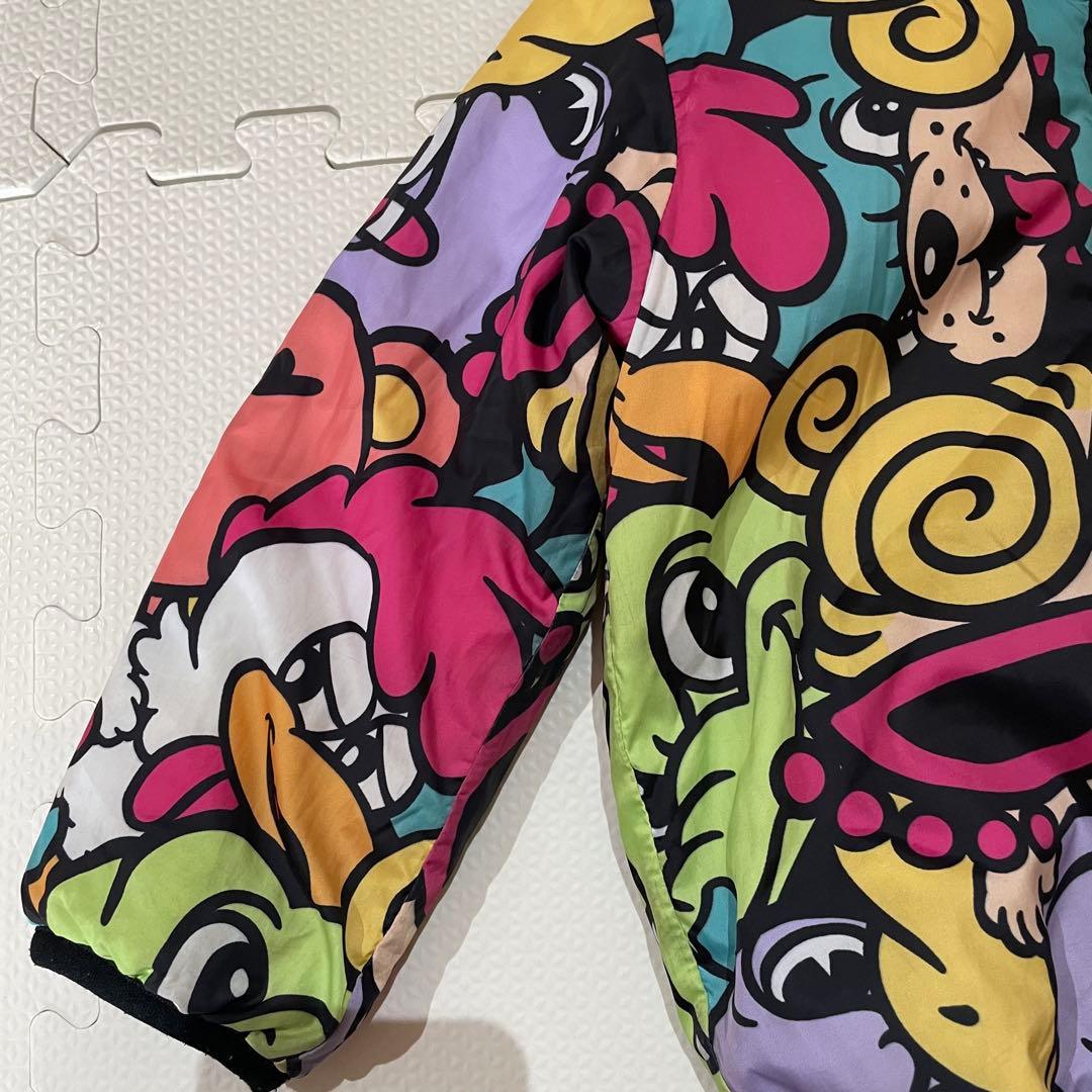 美品　ヒスミニ リバーシブル アウター90