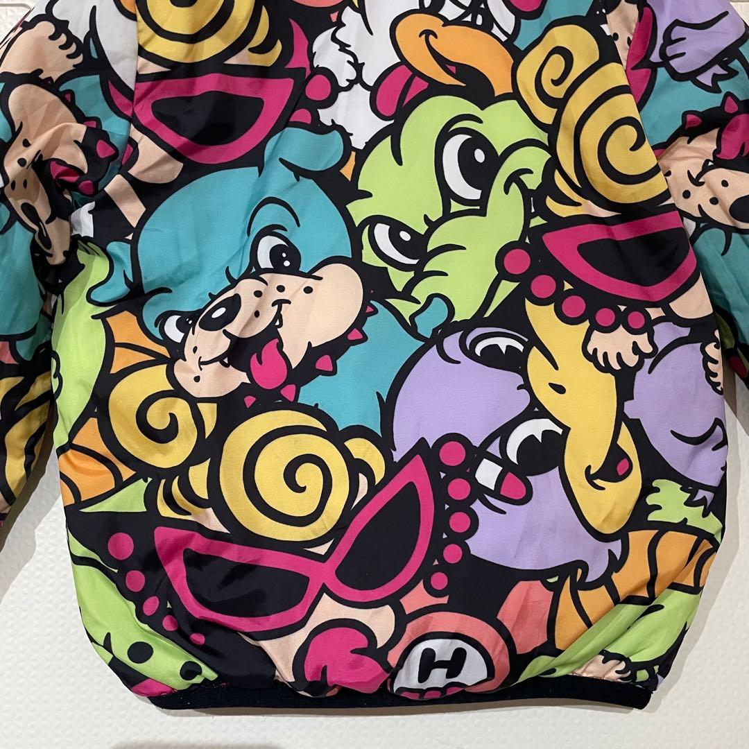 美品　ヒスミニ リバーシブル アウター90