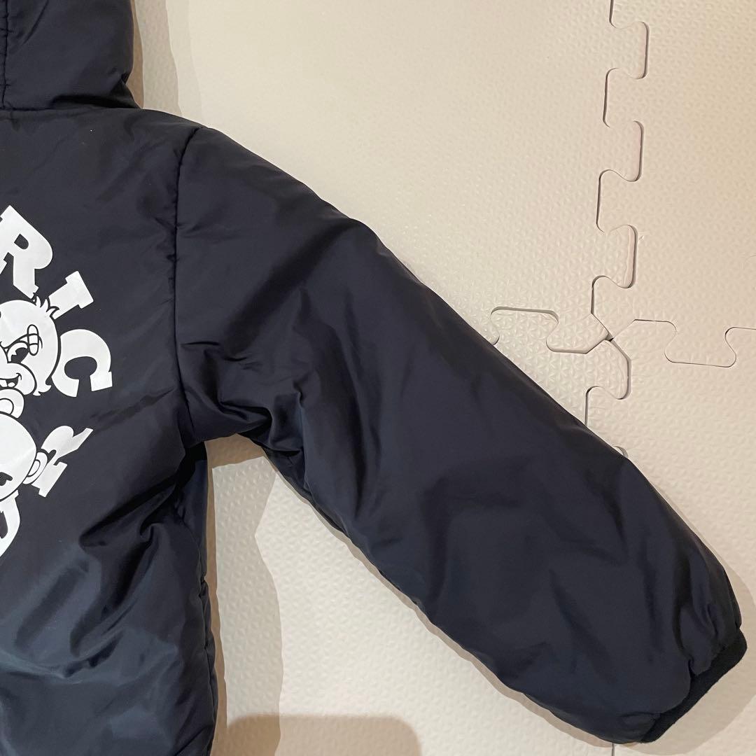 美品　ヒスミニ リバーシブル アウター90