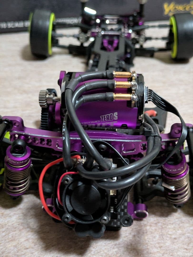 ヨコモ　SD2.0パープルバージョン プロポセット　ドリフトRC