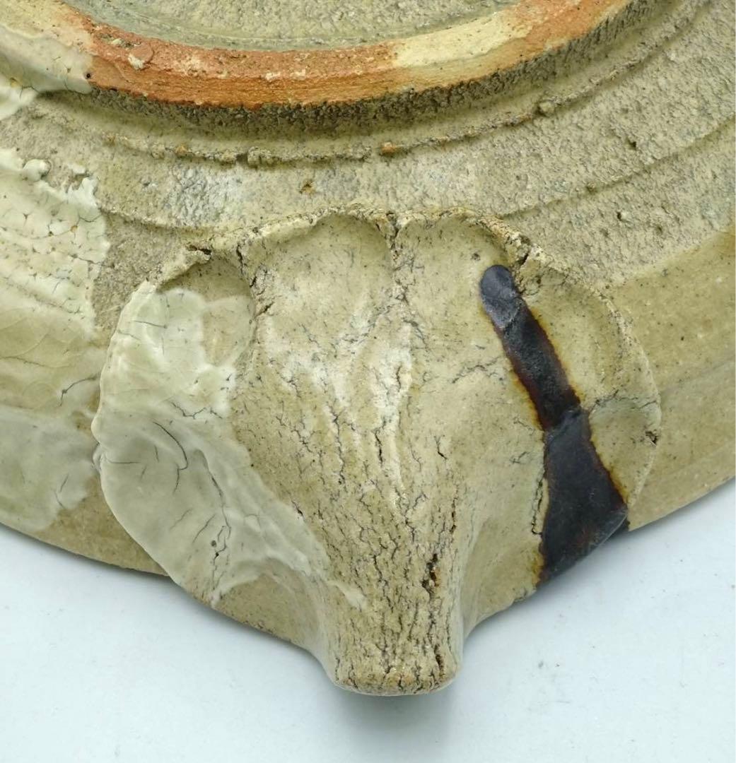 高内秀剛 益子焼 片口 梅花絵図 直径25cm 陶器 陶芸