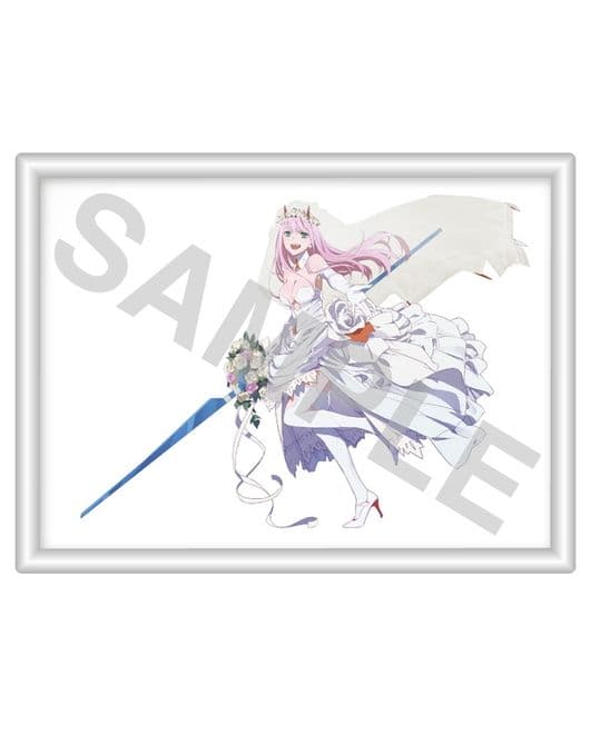 ダーリンインザフランキス フィギュア ゼロツー ウェディング アートボード付き