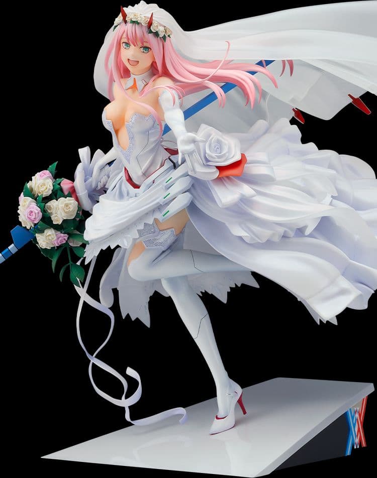 ダーリンインザフランキス フィギュア ゼロツー ウェディング アートボード付き