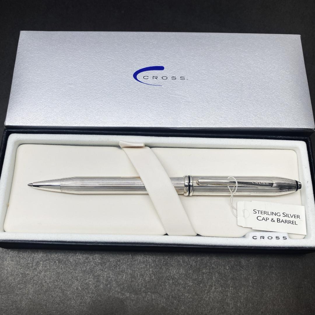 美品 CROSS タウンゼント スターリング シルバー ボールペン A