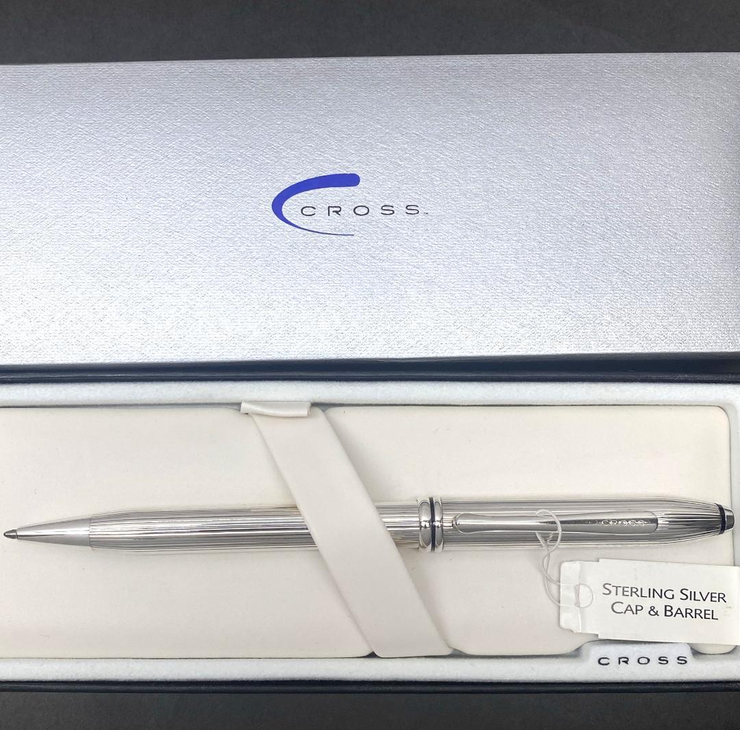 美品 CROSS タウンゼント スターリング シルバー ボールペン A