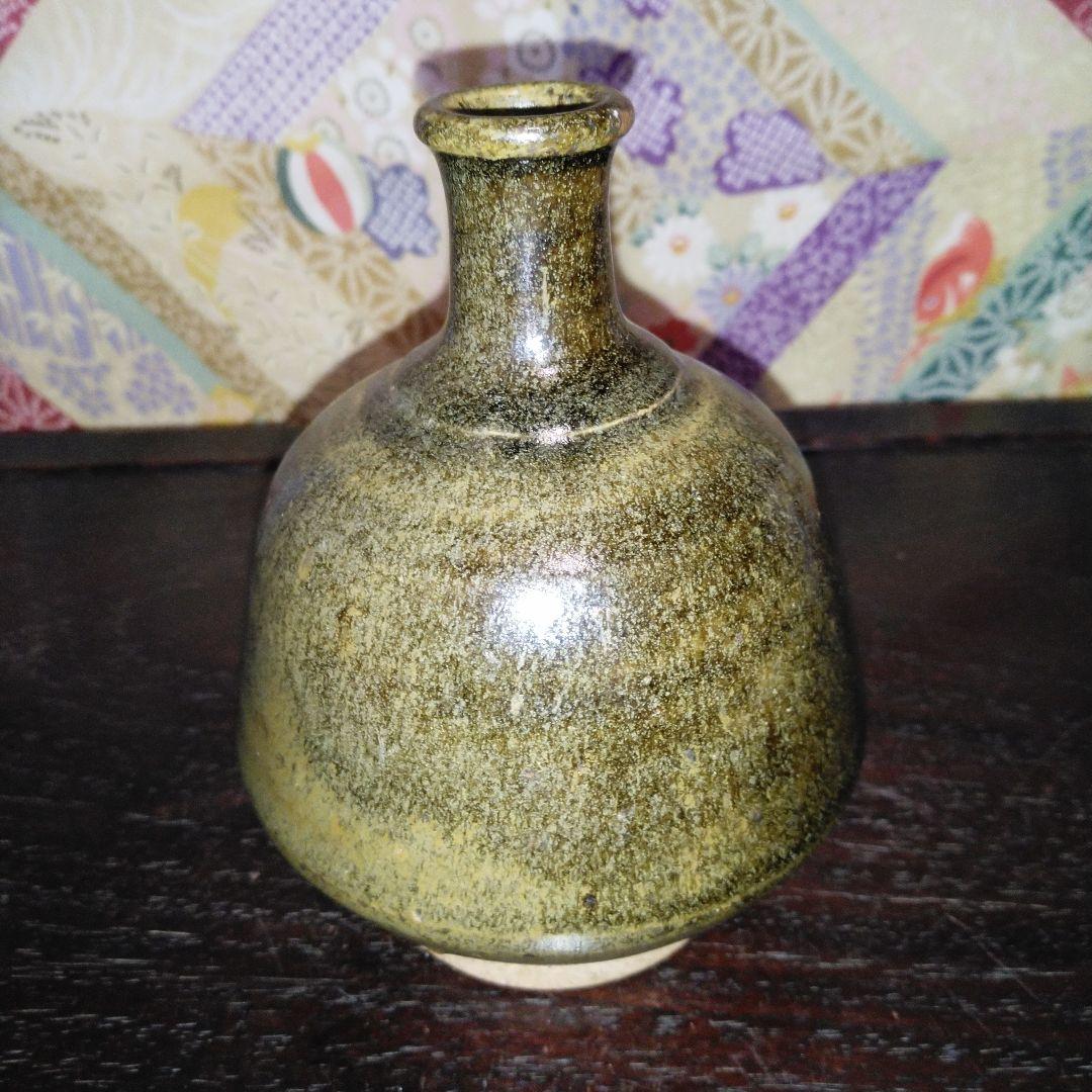 NO407 堤焼き　徳利　壺　時代物