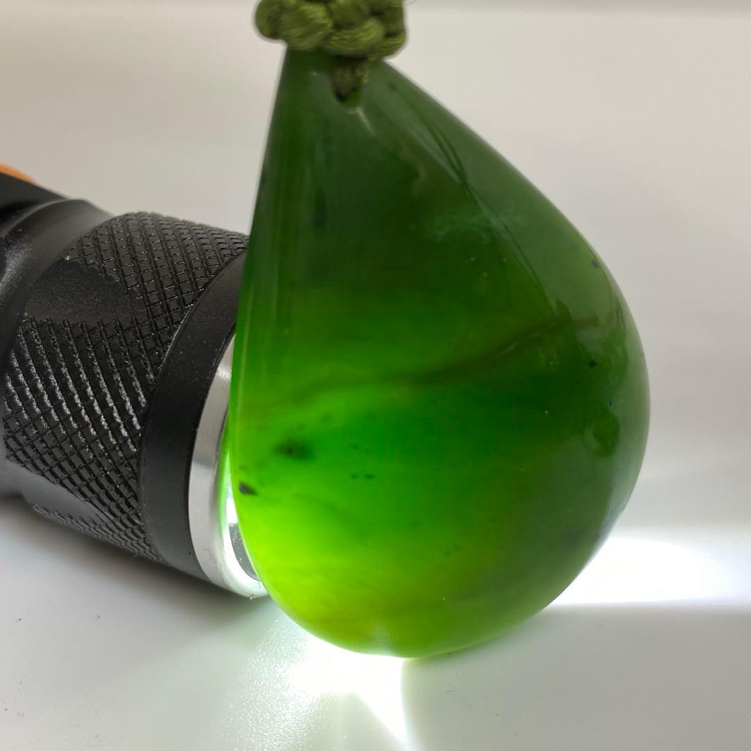 翡翠ネックレス　260g 東さ7-0407☆2F