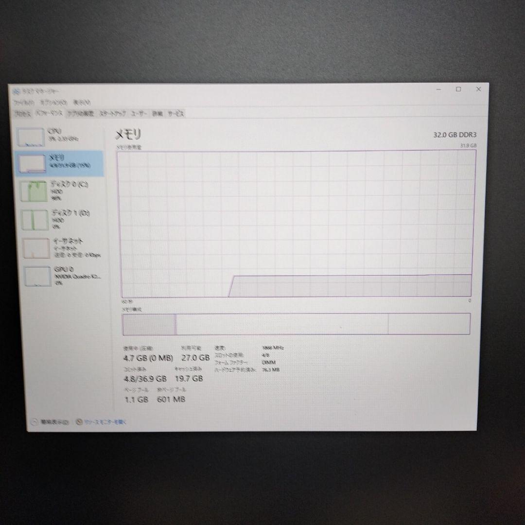 HP Z420 サーバー Intel Xeon E5-1620　32gb