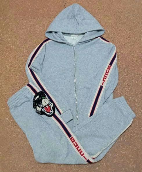 GUCCI グッチ サイドラインロゴ ジョギングパンツ スウェット サイズ10