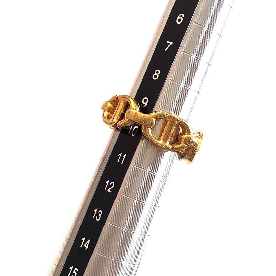 本日限定セール❕DIOR【箱・袋・紙袋・チャーム付】 CD Navyリング10号