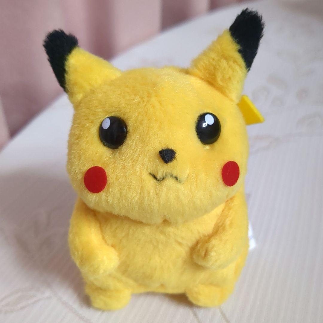 ピカチュウ　ぬいぐるみ　バンダイ　1997　ニンテンドー　初期　当時物　レトロ