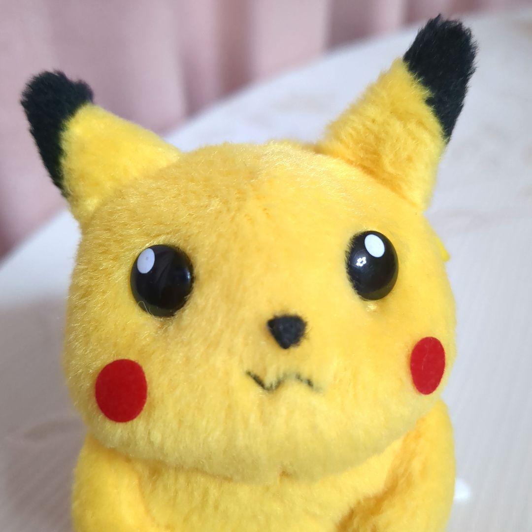 ピカチュウ　ぬいぐるみ　バンダイ　1997　ニンテンドー　初期　当時物　レトロ