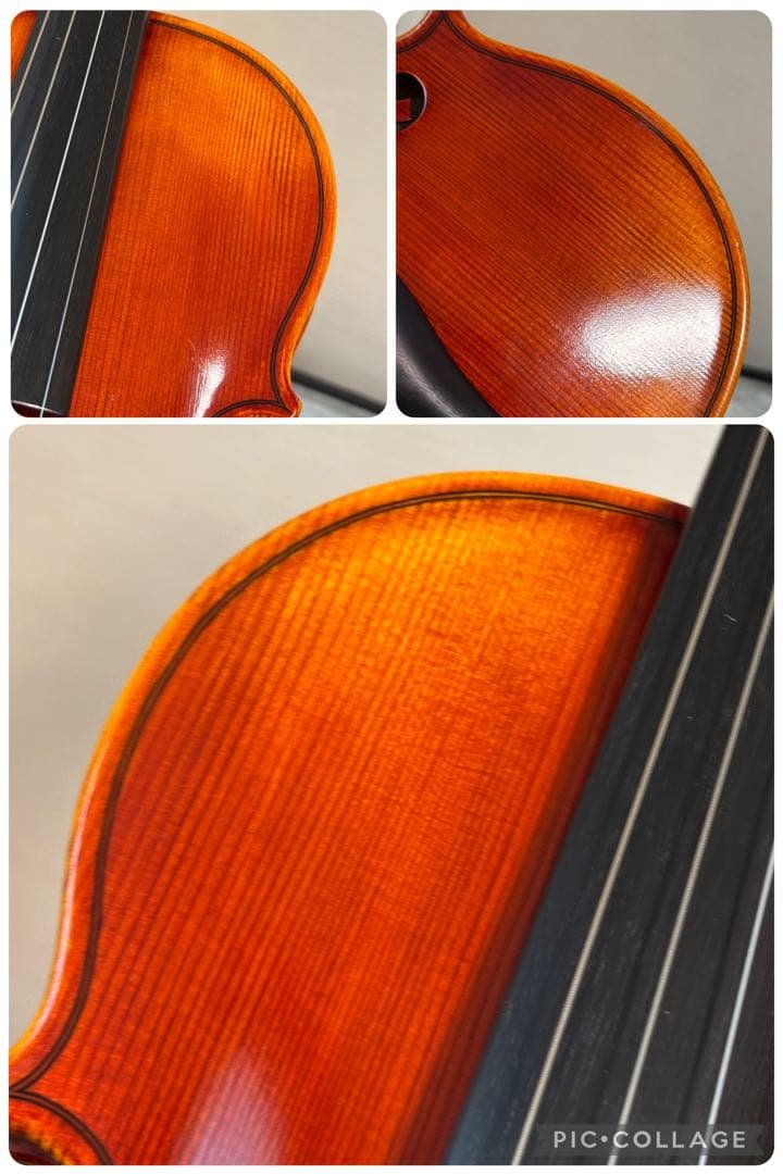 【極美品】スズキ　バイオリン　No.520 4/4 1987年　弓毛替え済み