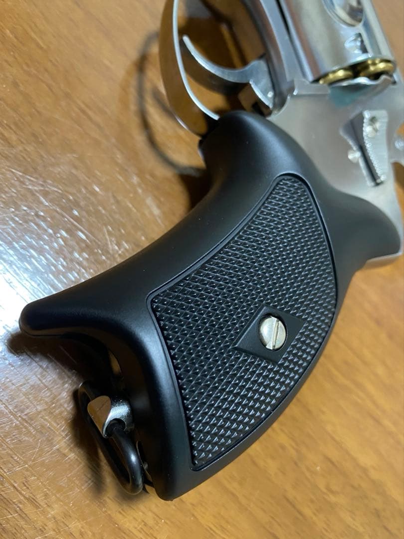 マルシン工業ポリスリボルバーニューナンブ シルバー6ミリBB弾希少ヘビーウェイト