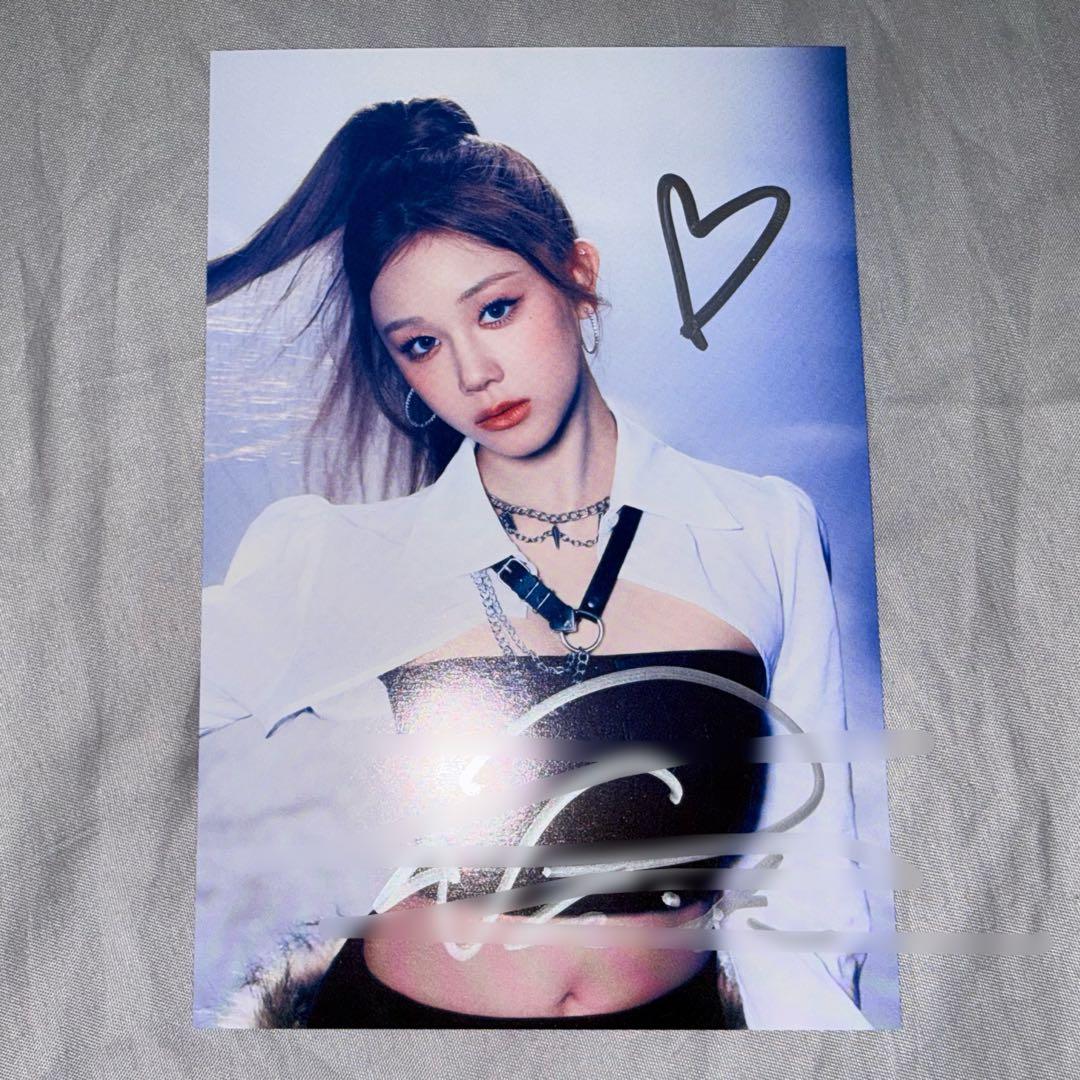 WE GO UP メンバー個別サイン会 パリタ 直筆サイン入りポストカード