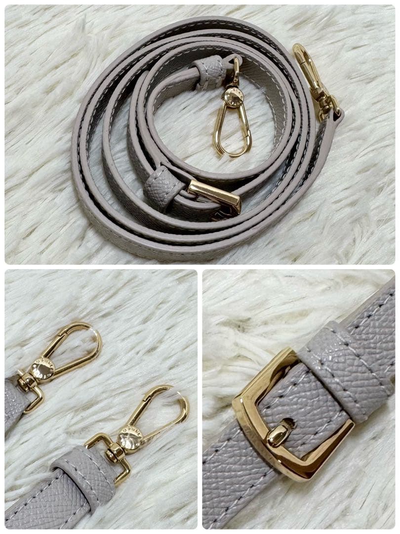 ✨保証書付き✨フルラ 現行 ヴィットリア ショルダーバッグ 現行ロゴ グレージュ