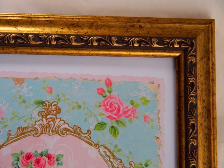 マリーアントワネット　ティータイム金額縁