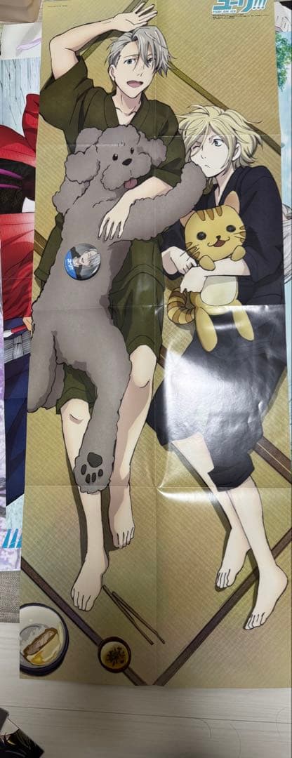 ユーリ!!! on ICE ポスター　バッチ　クリアファイル