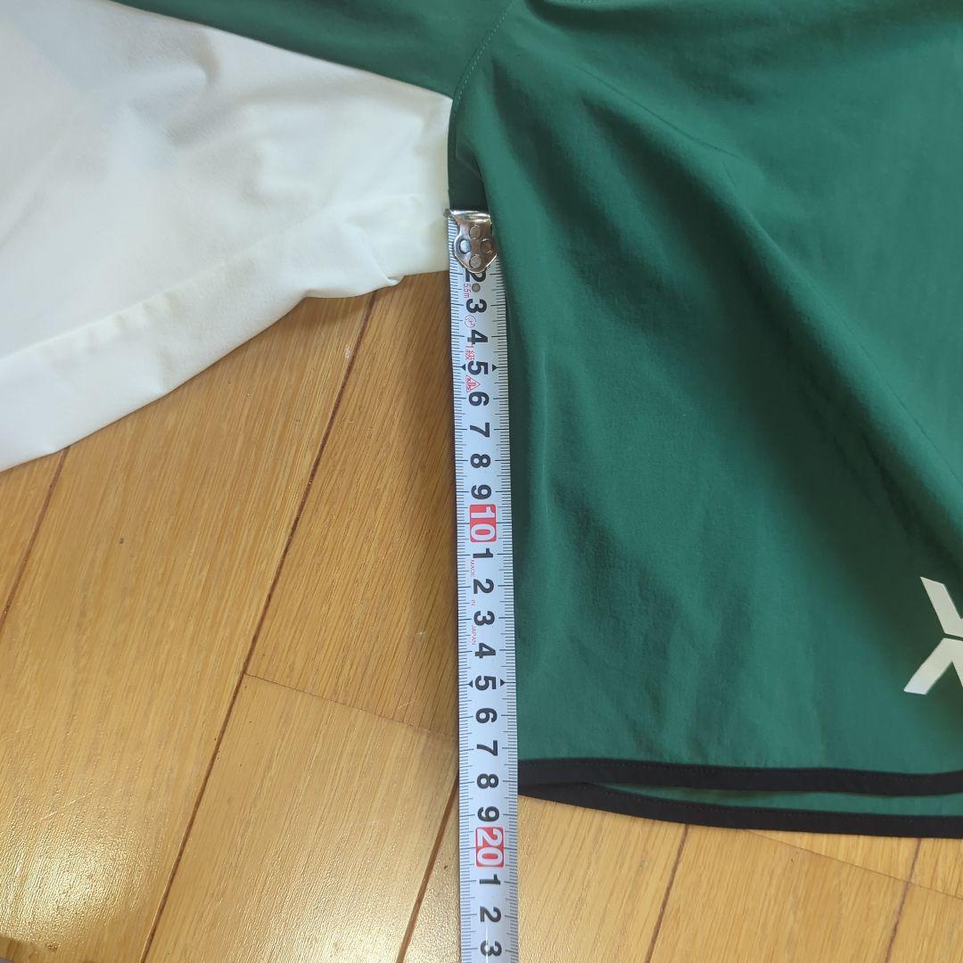 VEATM サーフパンツ Mサイズ 水着 緑/白/黒