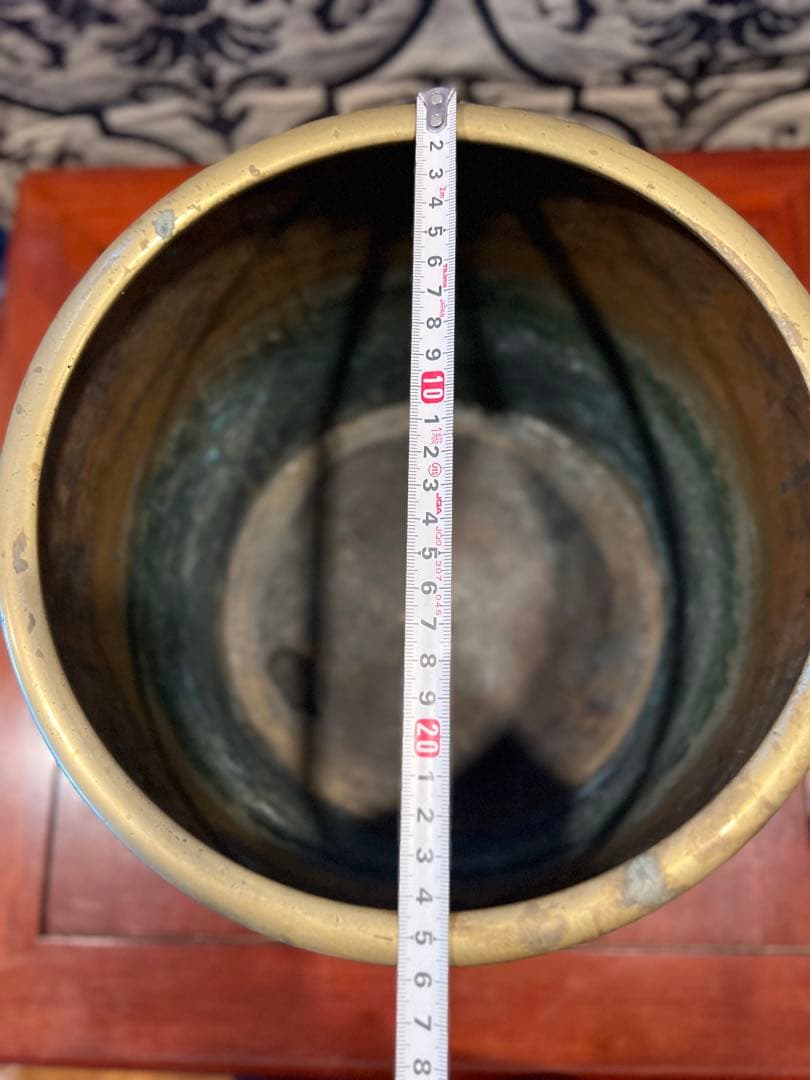 時代火鉢　火鉢　真鍮　Japanese traditional crafts