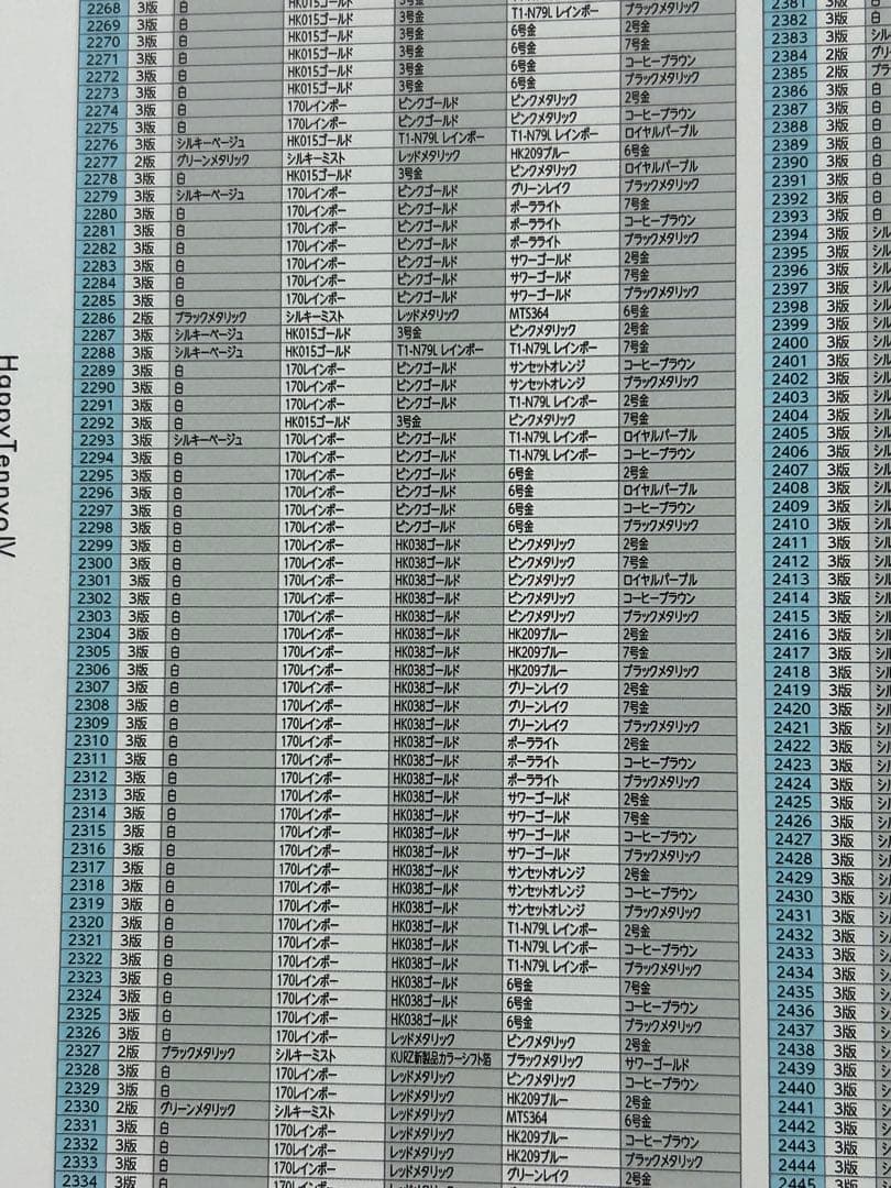 ハッピー天女Ⅳ シール 世界3333枚限定 AGAWA