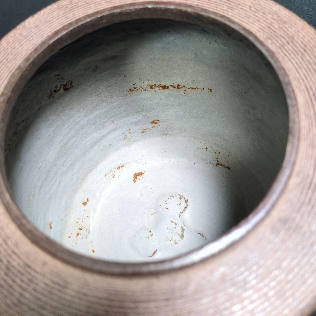 筒釜 糸目地紋 茶釜 佐藤浄清 共箱 木箱 銘 茶道具 茶器 茶の湯