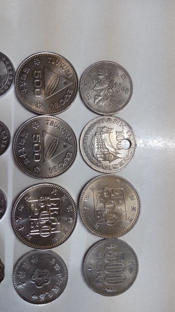 外国、記念硬貨japan,hongkong,malaysia,