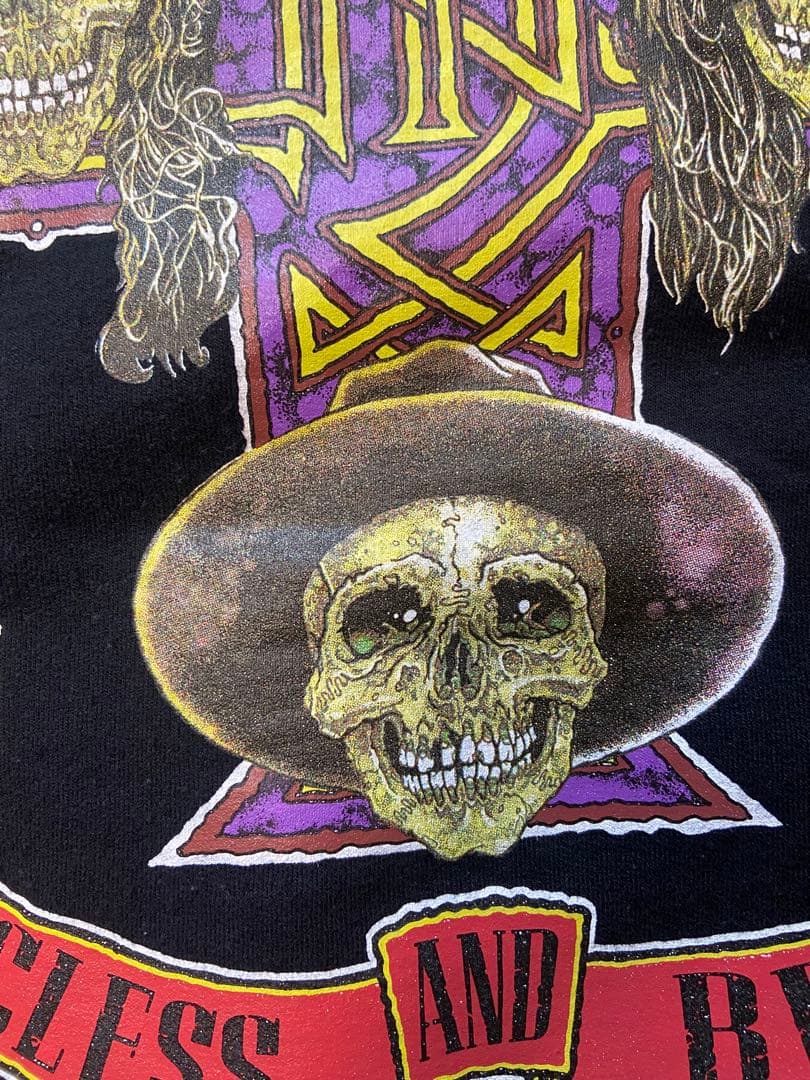 ミュージシャン The BONEZ Skull Cross Hoodie XXL