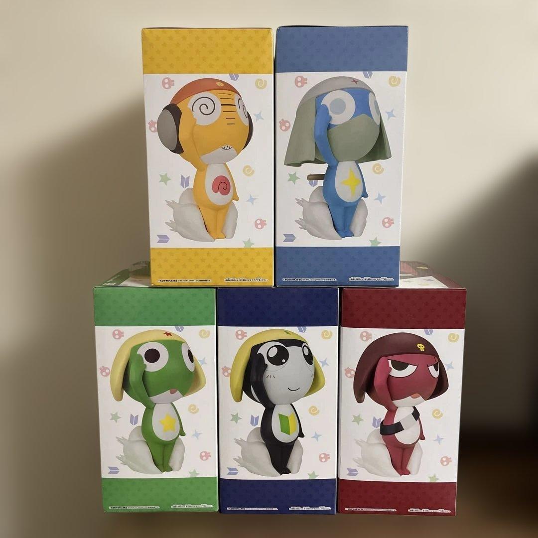 ケロロ軍曹 おおきなSOFVIMATES フィギュア　5点セット