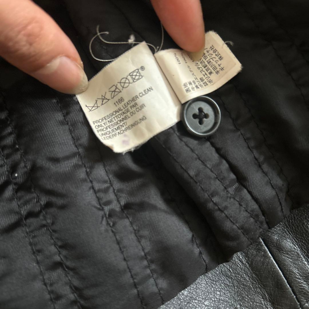 OLD GAP 90's レザー　シングル　ジャケット